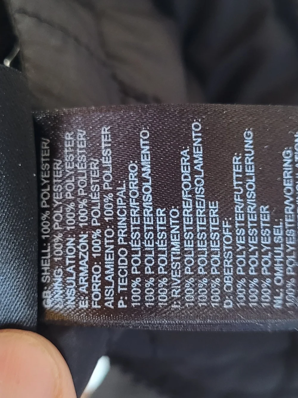The North Face Kids Black Reversible Puffer/Faux Fur Coat